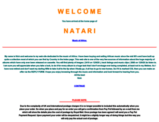 natari.com screenshot