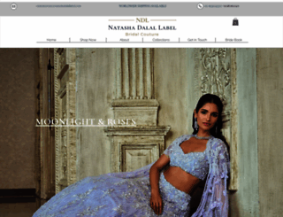 natashadalallabel.com screenshot