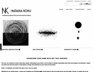 natashakohli.com screenshot