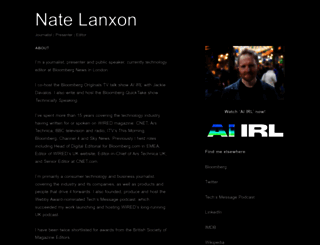 natelanxon.com screenshot
