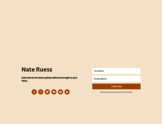 nateruess.fanbridge.com screenshot