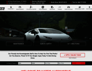 natesautomotivevt.com screenshot
