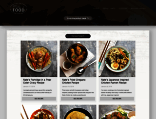 natesfood.com screenshot