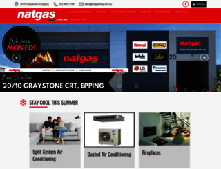 natgasshop.com.au screenshot