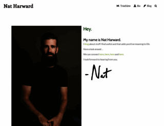 natharward.com screenshot