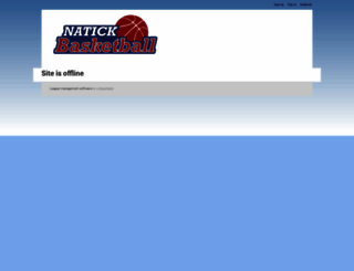 natickbasketball.leagueapps.com screenshot