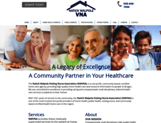 natickvna.org screenshot