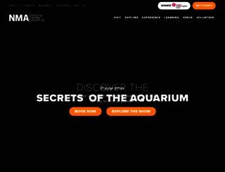 national-aquarium.co.uk screenshot