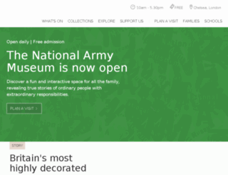 national-army-museum.ac.uk screenshot