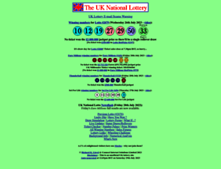 national-lottery.org.uk screenshot