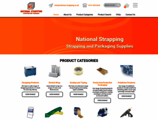national-strapping.co.uk screenshot