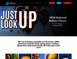 nationalballoonclassic.com screenshot