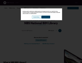 nationalbimlibrary.com screenshot