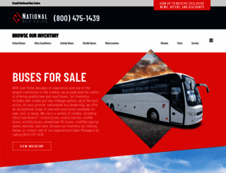 nationalbus.com screenshot