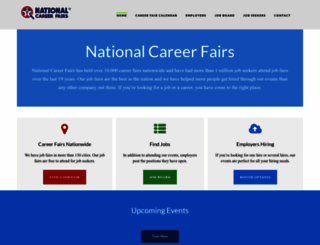 nationalcareerfairs.com screenshot