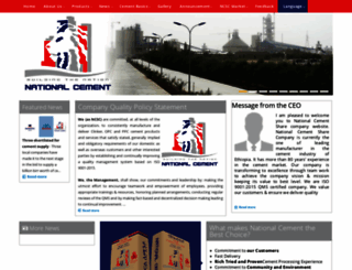 nationalcementsc.com screenshot
