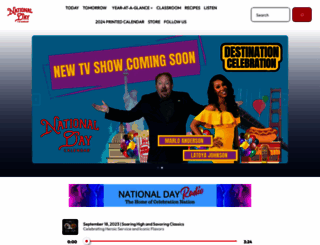 nationaldaycalendar.com screenshot
