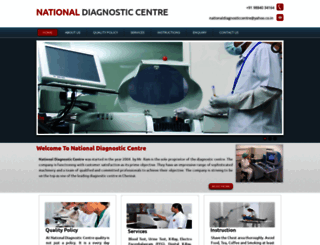 nationaldiagnosticcentre.com screenshot