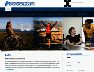 nationaldisabilitynavigator.org screenshot
