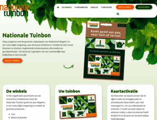 nationale-tuinbon.nl screenshot