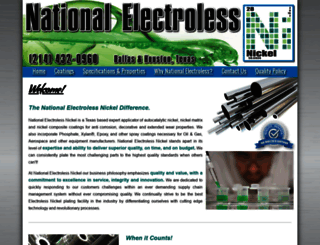 nationalelectrolessnickel.com screenshot
