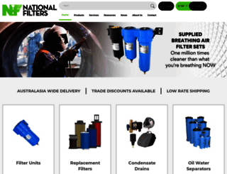 nationalfilters.com.au screenshot
