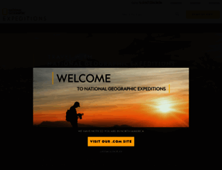 nationalgeographicexpeditions.co.uk screenshot