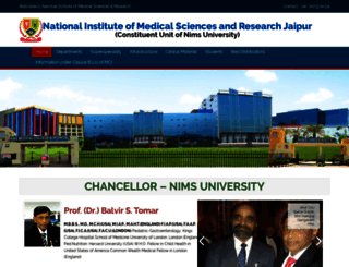 nationalinstituteofmedicalsciences.com screenshot