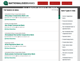 nationalisedbanks.com screenshot