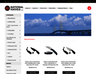 nationalknives.com screenshot
