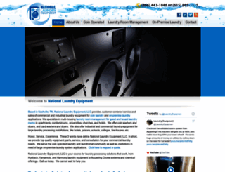 nationallaundryequipment.com screenshot