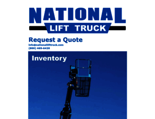 nationallifttruck.com screenshot