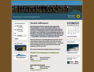 nationalpark-wattenmeer-erleben.de screenshot