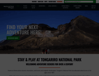 nationalpark.co.nz screenshot