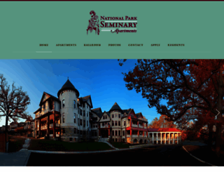 nationalparkseminaryapts.com screenshot