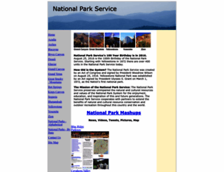 nationalparkservice.org screenshot