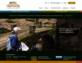 nationalparkstraveler.com screenshot