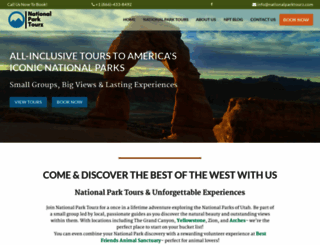 nationalparktourz.com screenshot