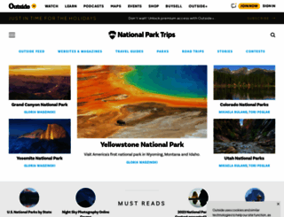 nationalparktrips.com screenshot