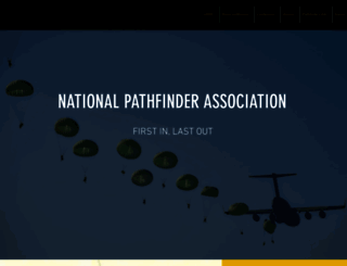 nationalpathfinderassociation.org screenshot