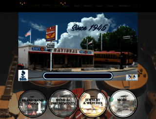 nationalpawn.com screenshot