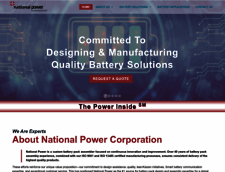 nationalpower.com screenshot