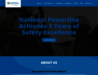 nationalpowerline.com screenshot