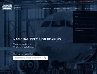 nationalprecision.com screenshot