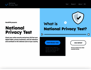 nationalprivacytest.org screenshot
