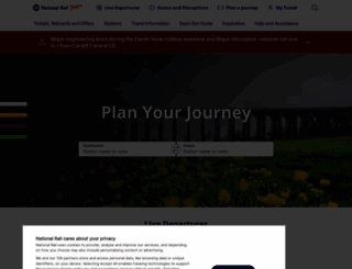 nationalrail.co.uk screenshot