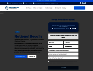 nationalrecalls.com screenshot