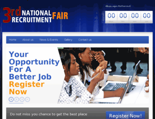 nationalrecruitmentfairs.com screenshot
