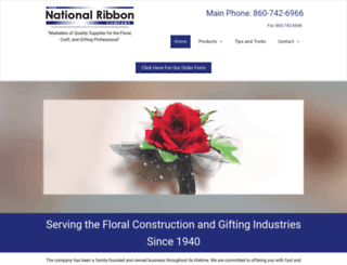 nationalribbon.com screenshot