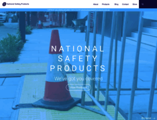 nationalsafetyproducts.webflow.io screenshot